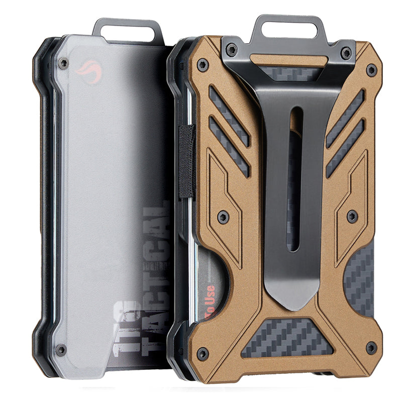 1TG brown money clip